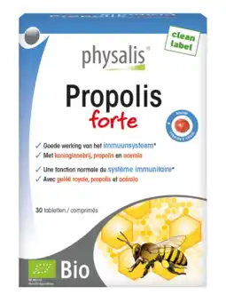 De Online Drogist Physalis propolis forte tabletten 30tb aanbieding
