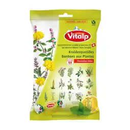 De Online Drogist Vitalp kruidenpastilles citroen melisse suikervij 75gr aanbieding
