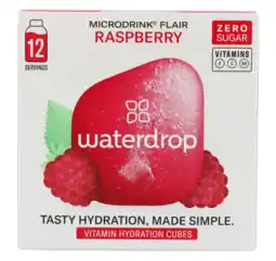 De Online Drogist Waterdrop flair microdrink vitamin hydration cubes 12st aanbieding