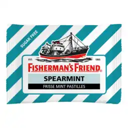 De Online Drogist Fisherman s friend spearmint suikervrij 1zk aanbieding
