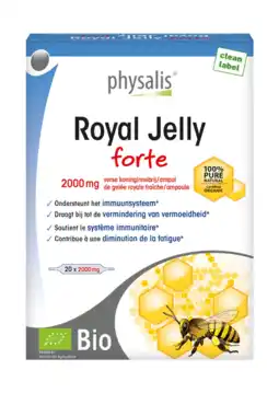 De Online Drogist Physalis royal jelly forte bio ampullen 20st aanbieding