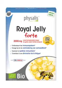 De Online Drogist Physalis royal jelly forte bio ampullen 20st aanbieding