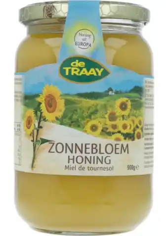 De Online Drogist De traay zonnebloemhoning 900gr aanbieding