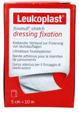 De Online Drogist Leukoplast fixomull stretch fixatiepleister 10m x 5cm 1st aanbieding
