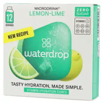 De Online Drogist Waterdrop focus microdrink vitamin hydration cubes 12st aanbieding