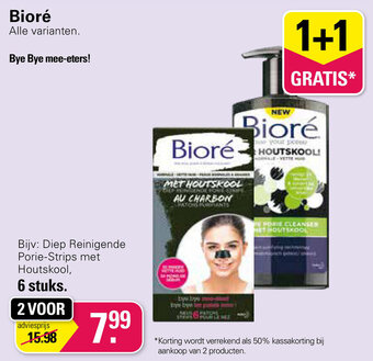 De Online Drogist Bioré 6 stuks aanbieding