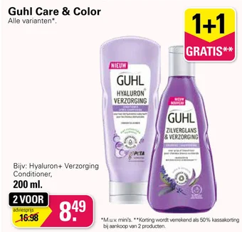 De Online Drogist Guhl Care & Color  Hyaluron+ Verzorging Conditioner, 200 ml. aanbieding