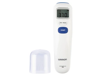 Lidl Omron contactloze koortsthermometer temp720, infrarood-voorhoofdthermometer aanbieding