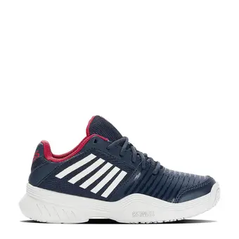 Wehkamp K-swiss court express omni tennisschoenen donkerblauw/wit aanbieding