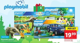 Lidl Playmobil speelset aanbieding