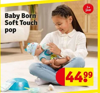 Kruidvat Baby Born Soft Touch рор aanbieding