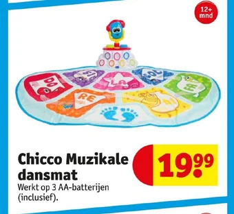 Kruidvat Chicco Muzikale dansmat aanbieding