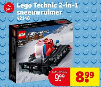 Kruidvat Lego Technic 2-in-1 sneeuwruimer aanbieding
