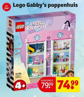 Kruidvat Lego Gabby's poppenhuis aanbieding