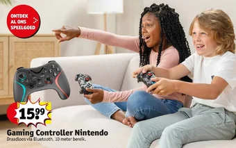 Kruidvat Gaming Controller Nintendo aanbieding