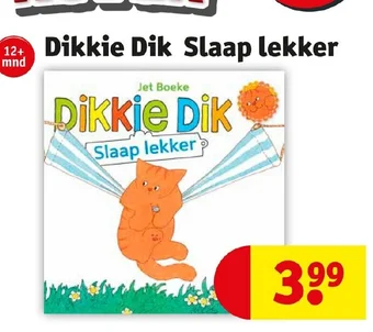 Kruidvat Dikkie Dik Slaap lekker aanbieding