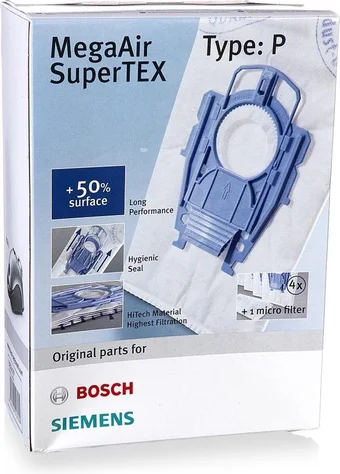 Bol.com Bosch / siemens stofzuigerzakken bbz41fp vz41afp - 4 stuks aanbieding