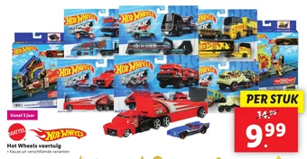 Lidl Hot Wheels voertuig aanbieding