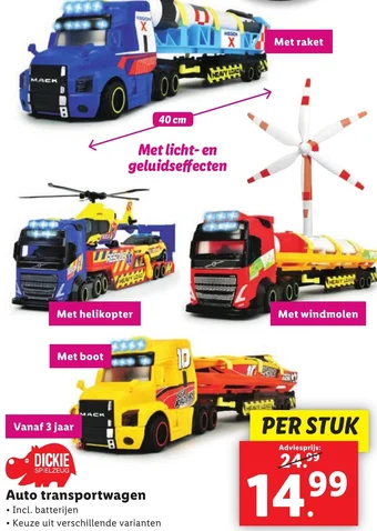 Lidl Auto transportwagen aanbieding