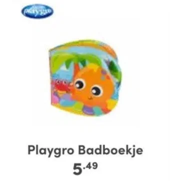 Baby & Tiener Playgro Badboekje aanbieding