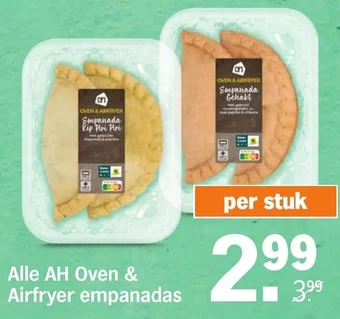 Albert Heijn Alle AH Oven & Airfryer empanadas aanbieding