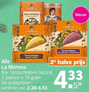 Albert Heijn Alle La Morena aanbieding