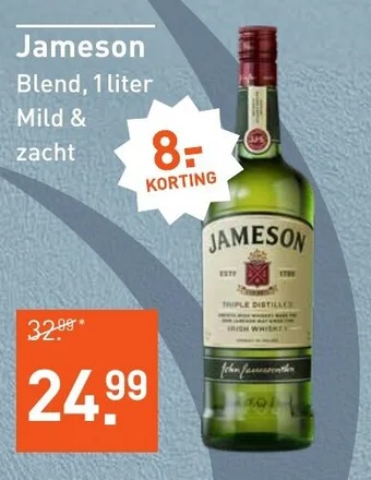 Albert Heijn Jameson Blend, 1 liter aanbieding