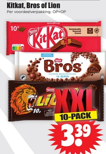 Dirk Kitkat, Bros of Lion 10-PACK aanbieding