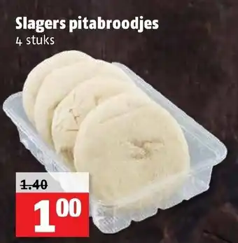 Poiesz Slagers pitabroodjes 4st aanbieding