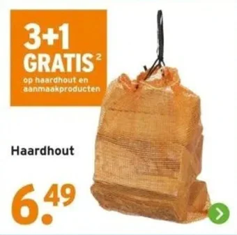 GAMMA Haardhout aanbieding