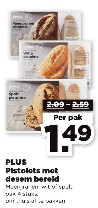 PLUS PLUS Pistolets met desem bereid aanbieding