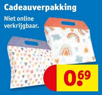 Kruidvat Cadeauverpakking aanbieding