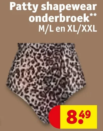 Kruidvat Patty shapewear onderbroek aanbieding