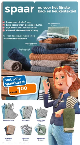 Trekpleister Spaarkaart aanbieding