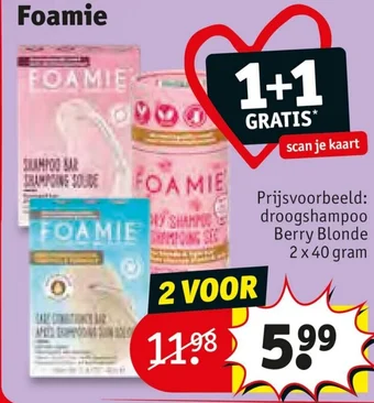 Kruidvat Foamie aanbieding