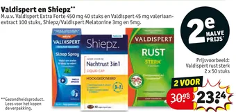 Kruidvat Valdispert rust sterk aanbieding