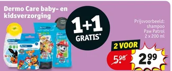 Kruidvat Dermo Care baby- en kidsverzorging aanbieding