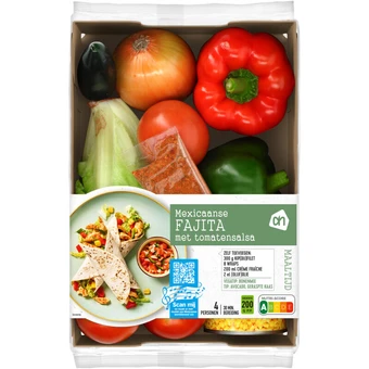 Albert Heijn Ah mexicaanse fajita verspakket aanbieding