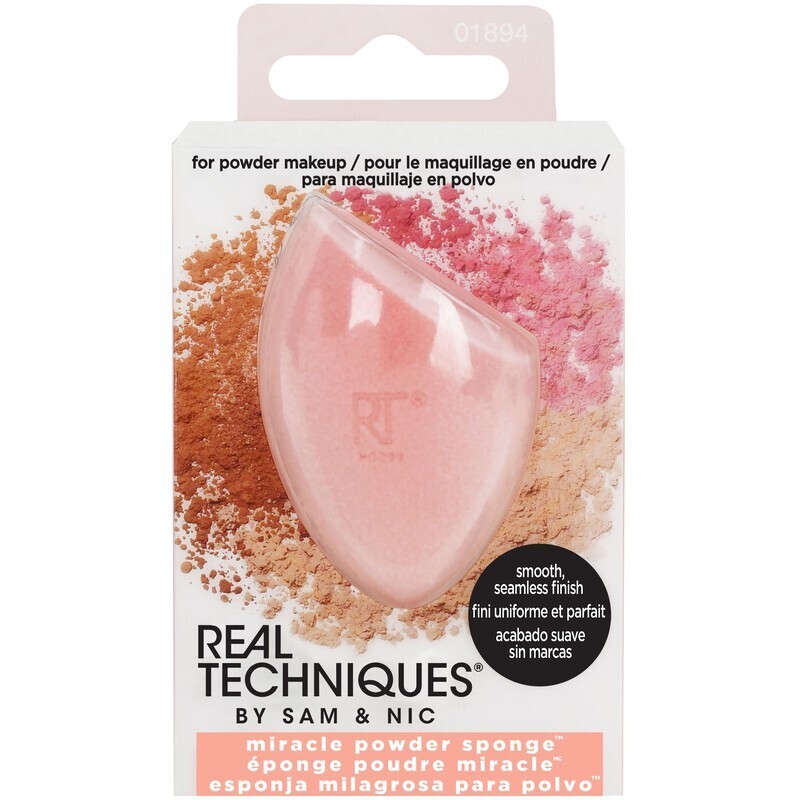 Real techniques miracle powder sponge aanbieding bij Albert Heijn