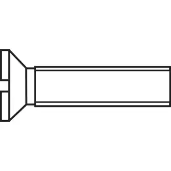 Conrad Toolcraft m3*10 d963-4.8:a2k 194827 verzonken schroeven m3 10 mm sleuf din 963 staal verzinkt 100 stuk(s) aanbieding