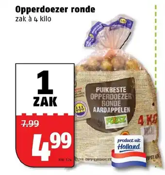 Poiesz Opperdoezer Ronde aardappelen 4kg aanbieding