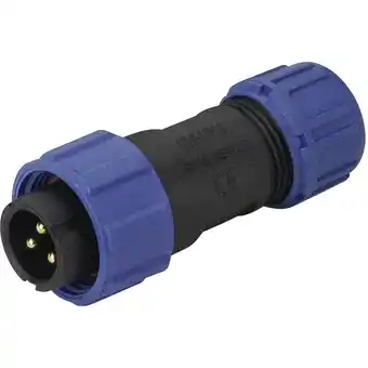 Conrad Weipu sp1310 / p 4 i ronde connector stekker, recht totaal aantal polen: 4 serie (ronde connectors): sp13 1 stuk(s) aanbieding