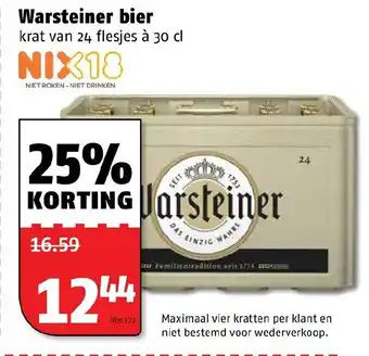 Poiesz Warsteiner 24*300ml aanbieding