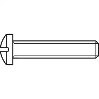 Conrad Toolcraft 827143 lenskopschroeven m5 10 mm kruiskop phillips din 7985 staal galvanisch verzinkt 100 stuk(s) aanbieding