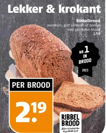 Poiesz Ribbelbrood aanbieding