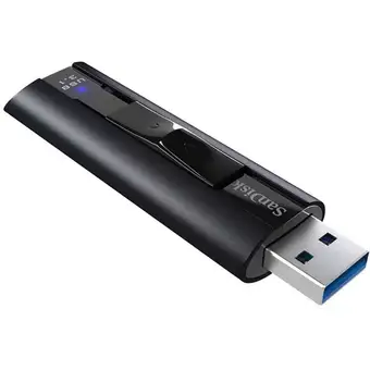 Conrad Sandisk cruzer extreme pro sdcz880-128g-g46 usb-stick 128 gb usb 3.2 gen 2 (usb 3.1) zwart aanbieding