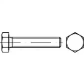 Conrad Toolcraft to-5449506 zeskantbouten m8 35 mm buitenzeskant din 933 messing 100 stuk(s) aanbieding