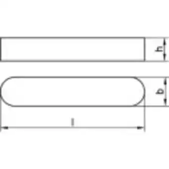 Conrad Toolcraft 1067312 inlegspieën din 6885 rvs a4 5 stuk(s) aanbieding