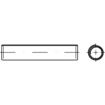 Conrad Toolcraft to-5439219 spiraal-spanstift verenstaal 500 stuk(s) aanbieding