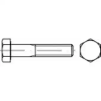 Conrad Toolcraft to-5439858 zeskantbouten m24 120 mm buitenzeskant iso 8765 10 stuk(s) aanbieding